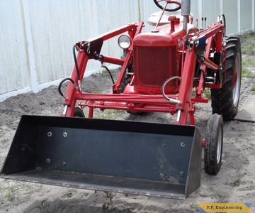 1948 farmall cub loader bucket