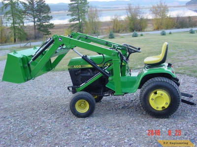 John Deere 400 loader by John S., Kila, MT