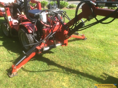 Honda 5518 loader stabilizer arms by Rick C., Berwick, Nova Scotia, CN