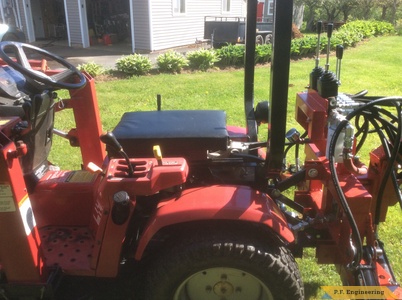 Honda 5518 micro hoe seat by Rick C., Berwick, Nova Scotia, CN