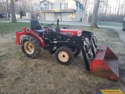 Brian B of Lake Orion, MI YM 165D loader