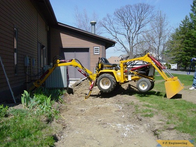 cub 149 digging